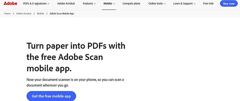 adobe scan