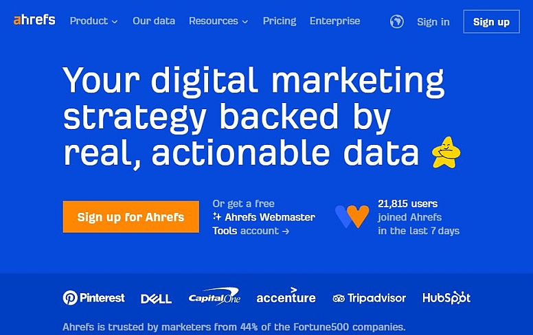 ahrefs keywords research tool