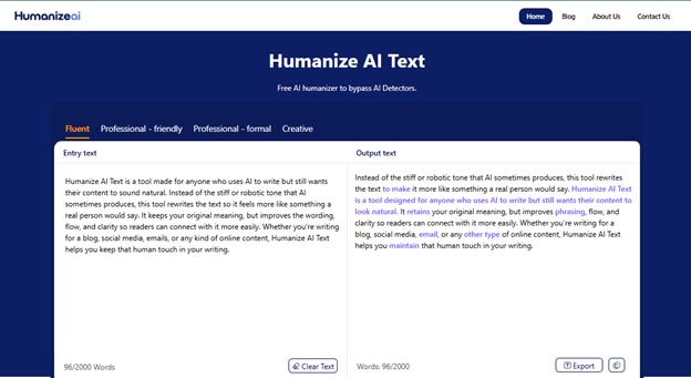 ai text humanizer