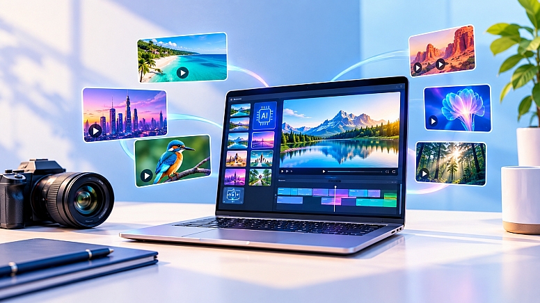 ai video studio workspace