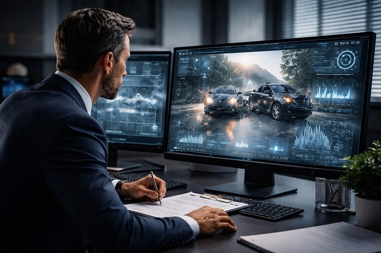 analysing crash data in the office