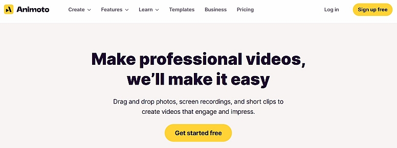 animoto video maker