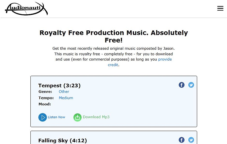 audionautix free music