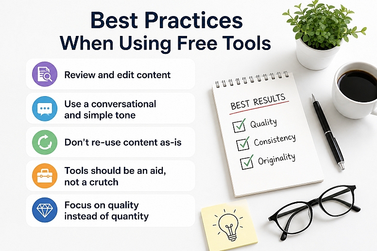 best practices for free tools