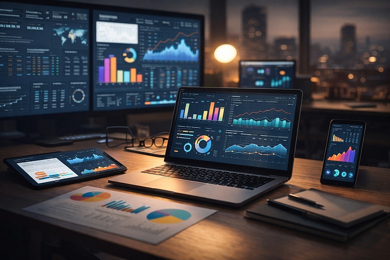 business data work analysis setup