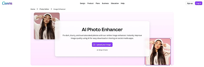 canva ai photo enhancer