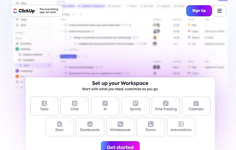 clickup kanban design tool