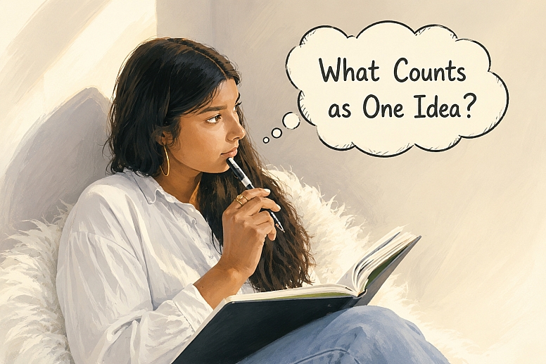 contemplating creative thoughts in solitude