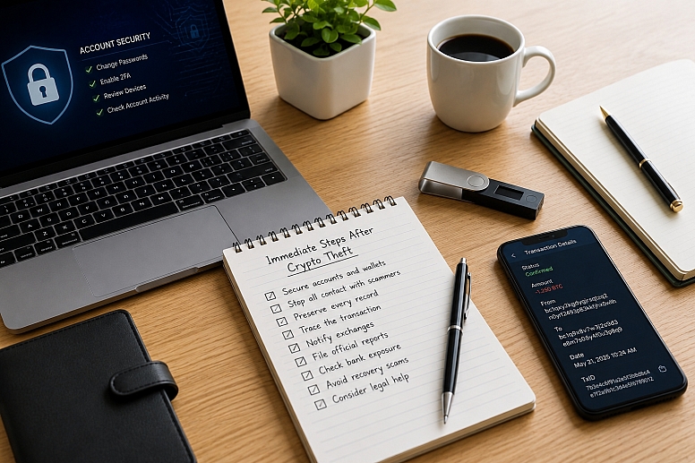 crypto security desk checklist