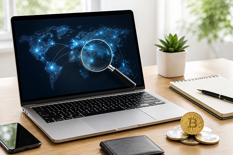cryptocurrency network analysis workspace