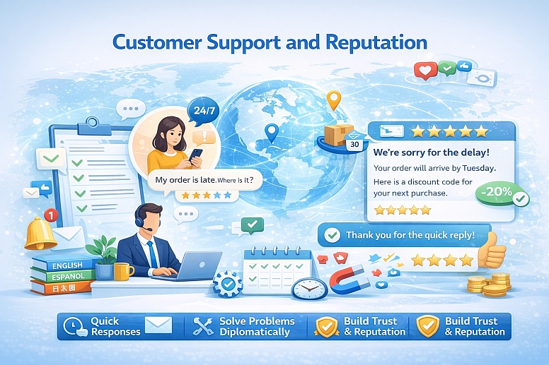 customer support and reputation management
