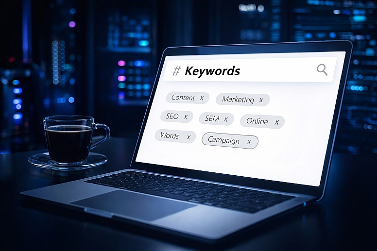 digital marketing essentials on display