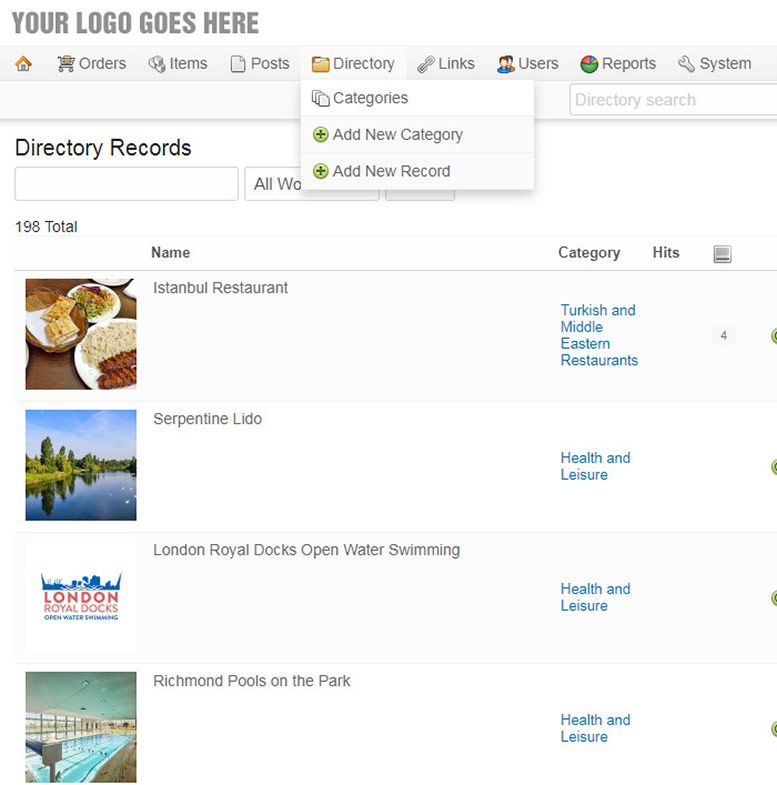 Directory Listings