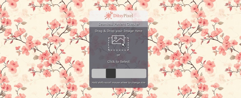 ditsy pixel seamless pattern checker