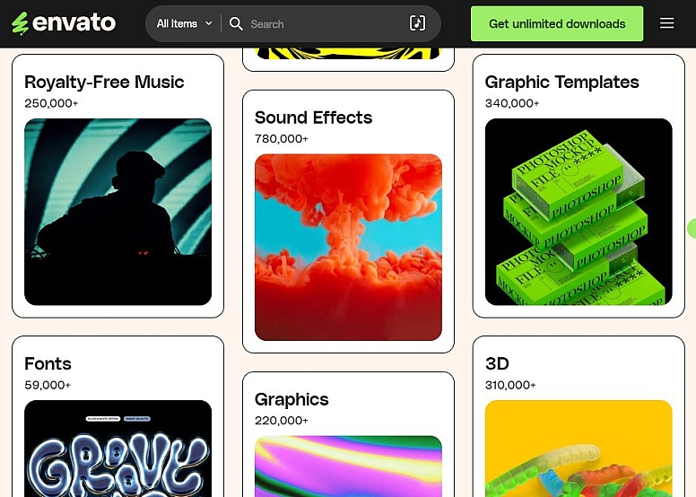 envato elements creative assets