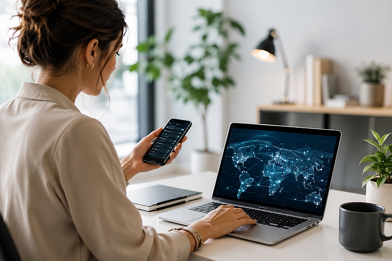 focus in a modern workspace