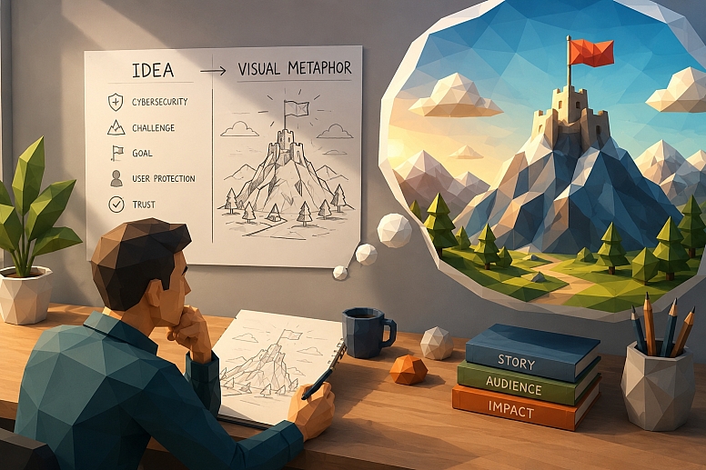 from idea to mountain vision