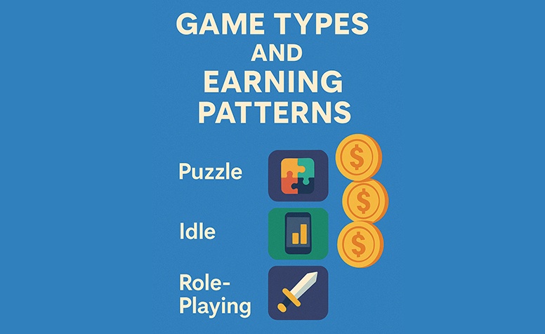 game types and earning patterns