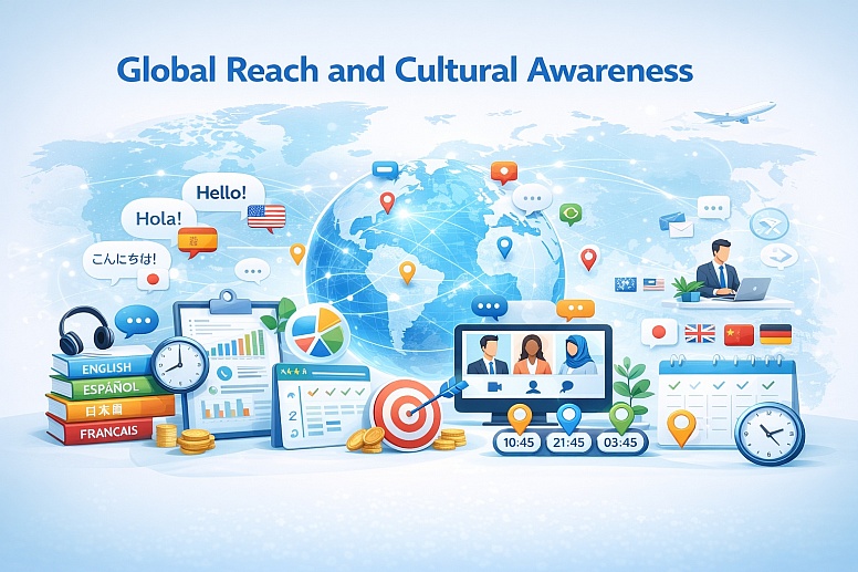 global business communication in action