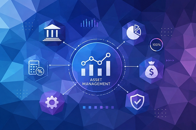 low poly asset management dashboard