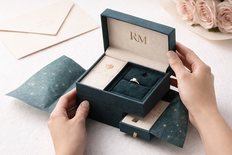 luxury brand jewelry box