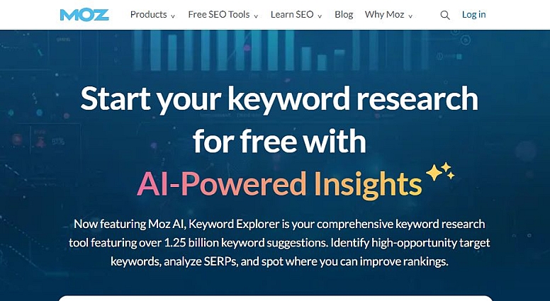 moz keyword explorer