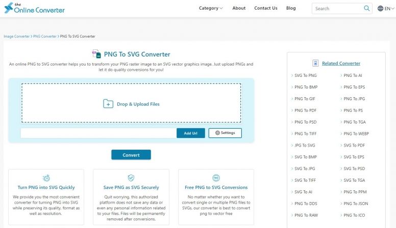 PNG To SVG Converter