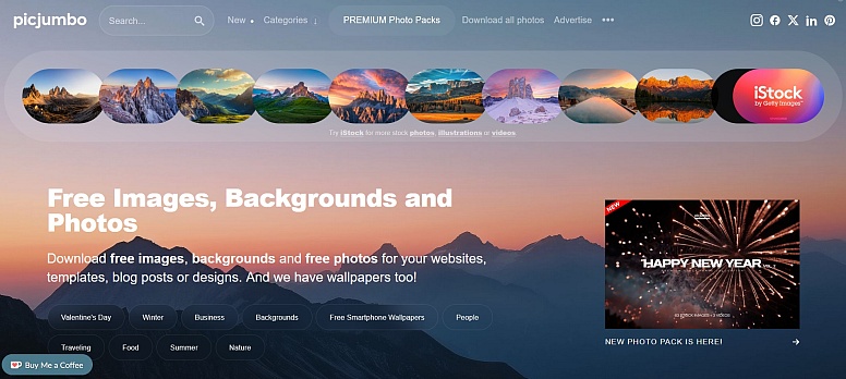 picjumbo stock photos