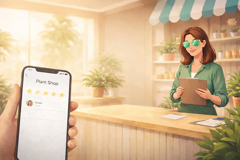 plant shop review in progress