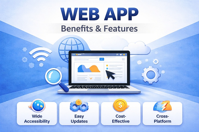 promoting web app benefits and features