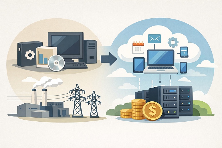 saas cloud software subscription