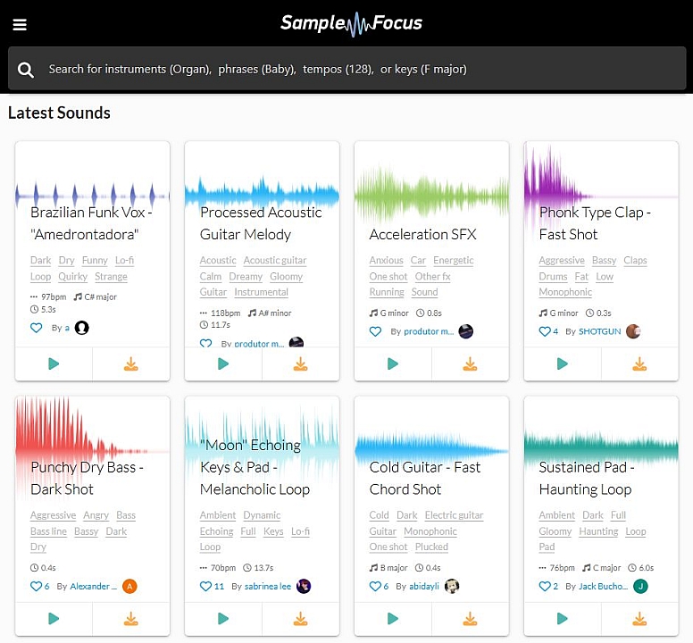 samplefocus free music
