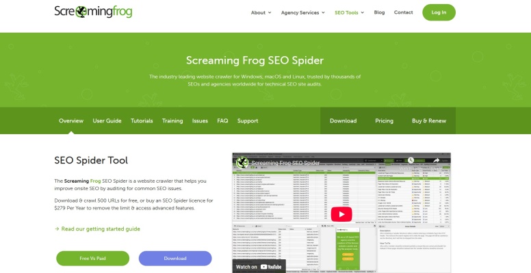 screaming frog seo spider