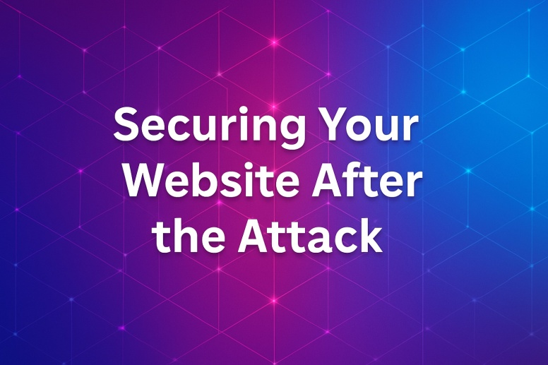 securing your website after attack