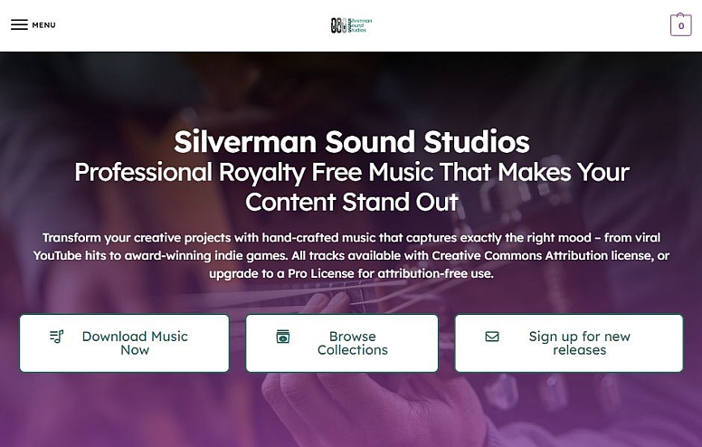 silvermansound free music for commercial use