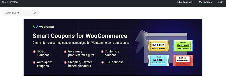 smart coupons for woocommerce