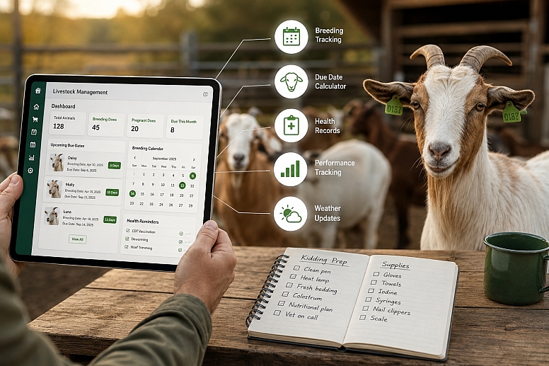 smart livestock management on the farm
