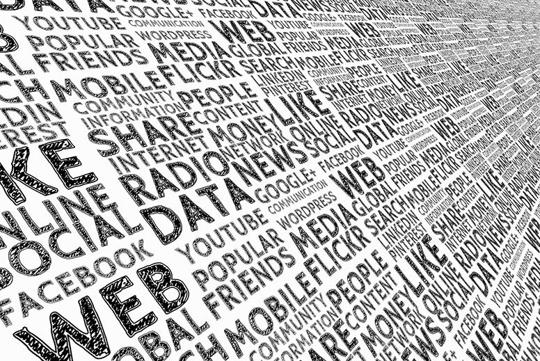 Scroll through Social Media