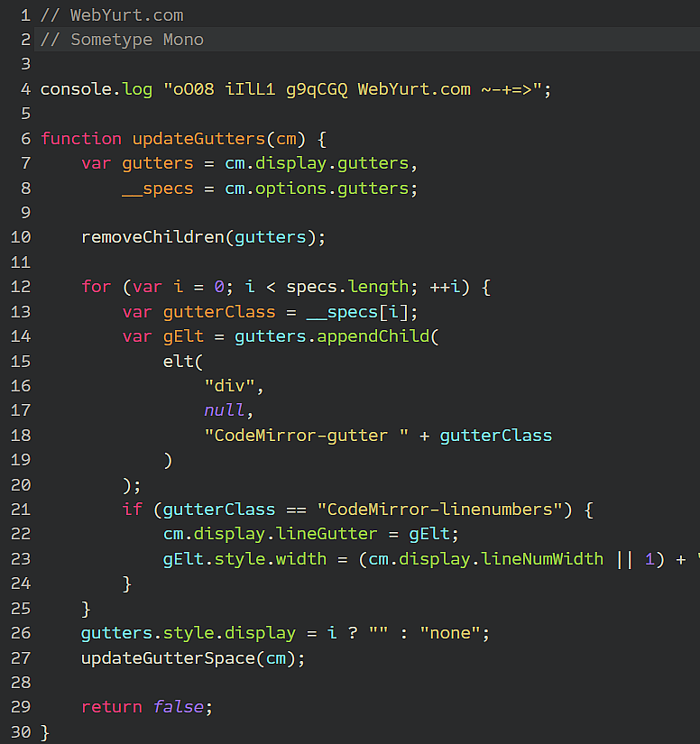 sometype mono font