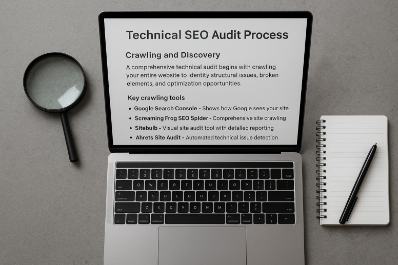 technical seo audit setup