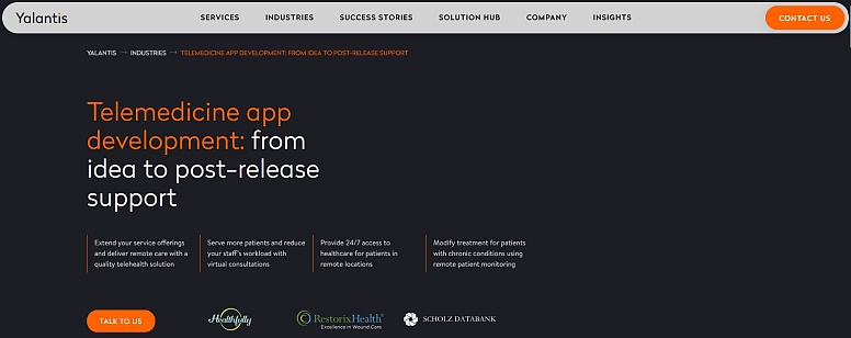 telemedicine app development as a system level process