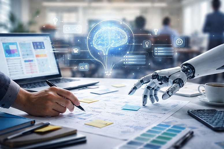 the role of ai in web design and development