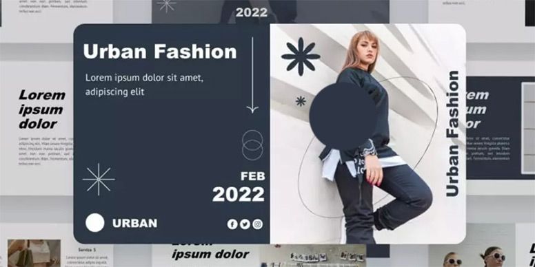 Urban Fashion Presentation Template