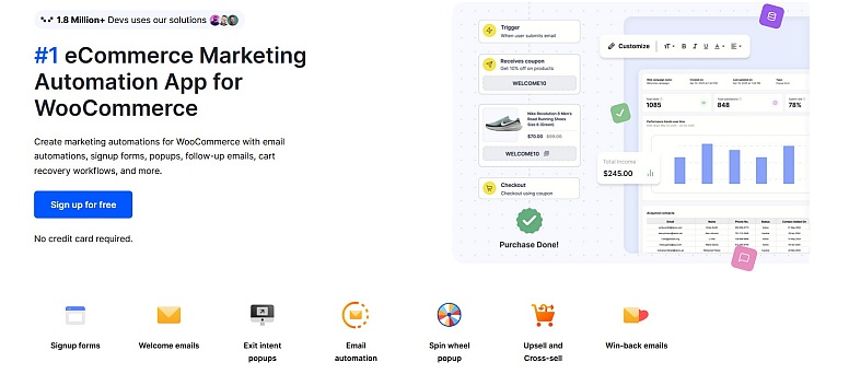 woocommerce email automations app
