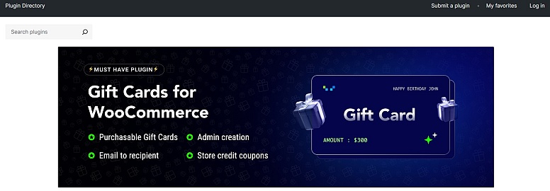 woocommerce gift cards