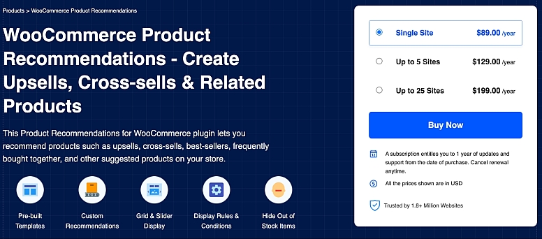 woocommerce product recommendations