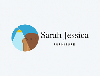 Premade Modern Furniture Logo Design 