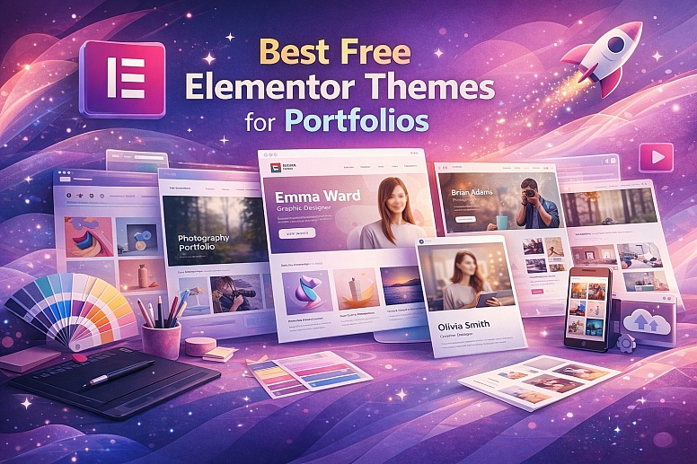 Best Free Elementor Themes For Portfolios