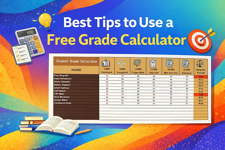 Best Tips To Use A Free Grade Calculator