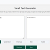 How To Use a Small Text Generator? 3 Simple Steps